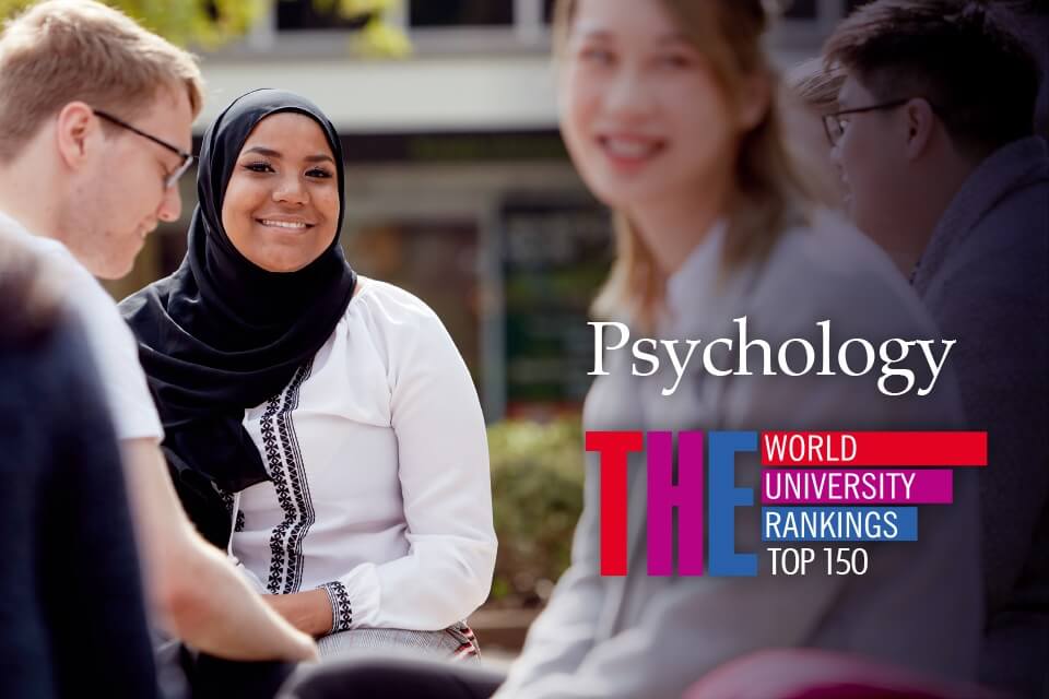 Psychology at Keele ranked in global Top 150 